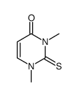 1,3-dimethyl-2-sulfanylidenepyrimidin-4-one结构式