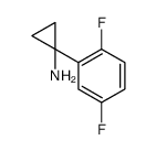 1-(2,5-difluorophenyl)cyclopropanamine(SALTDATA: HCl)结构式