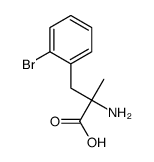 α-Me-D-Phe(2-Br)-OH·H2O结构式