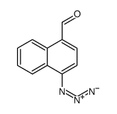 4-azidonaphthalene-1-carbaldehyde Structure