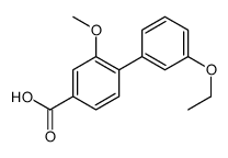 4-(3-ethoxyphenyl)-3-methoxybenzoic acid结构式