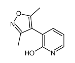 3-(3,5-dimethyl-1,2-oxazol-4-yl)-1H-pyridin-2-one结构式