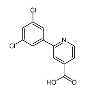 2-(3,5-dichlorophenyl)pyridine-4-carboxylic acid结构式