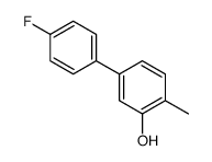 5-(4-fluorophenyl)-2-methylphenol Structure