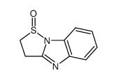 Isothiazolo[2,3-a]benzimidazole, 2,3-dihydro-, 1-oxide (9CI)结构式