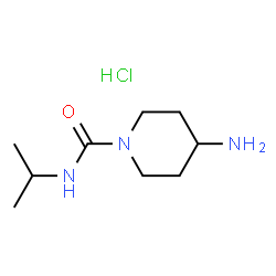 4-Amino-N-isopropylpiperidine-1-carboxamide hydrochloride structure