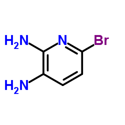 2,3-二氨基-6-溴吡啶结构式
