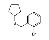 (2-Bromobenzyl)(cyclopentyl)sulfane picture