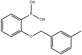 (2-((3-Methylbenzyl)oxy)phenyl)boronic acid Structure