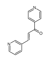 3-(吡啶-3-基)-1-(吡啶-4-基)丙-2-烯-1-酮结构式