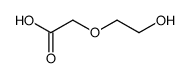 beta-hydroxyethoxyacetic acid Structure
