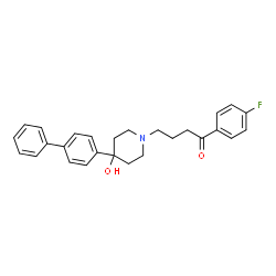 4-(4-[1,1′-Biphenyl]-4-yl-4-hydroxy-1-piperidinyl)-1-(4-fluorophenyl)-1-butanone Structure