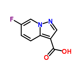 6-Fluoropyrazolo[1,5-a]pyridine-3-carboxylic acid structure