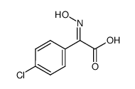 2-(4-chlorophenyl)-2-(hydroxyimino)acetic acid Structure