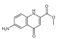 methyl 6-amino-4-oxo-1H-quinoline-2-carboxylate结构式