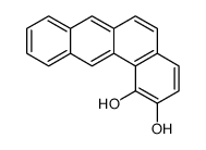 benzo[a]anthracene-1,2-diol结构式