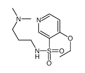 N-[3-(dimethylamino)propyl]-4-ethoxypyridine-3-sulfonamide结构式