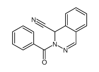 2-Benzoyl-1,2-dihydro-1-phthalazinecarbonitrile Structure