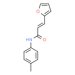 (E)-3-(furan-2-yl)-N-(p-tolyl)acrylamide structure