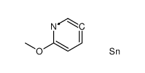 (6-methoxypyridin-3-yl)-trimethylstannane Structure