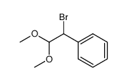 2-bromo-1,1-dimethoxy-2-phenylethane结构式