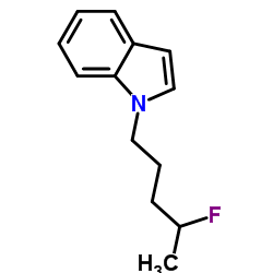 1-(4-Fluoropentyl)-1H-indole结构式