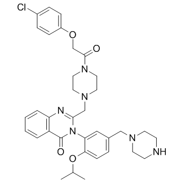 哌嗪Erastin结构式