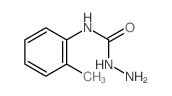 Hydrazinecarboxamide,N-(2-methylphenyl)- Structure