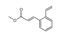 3-(2-vinylphenyl)acrylic acid methyl ester结构式
