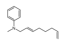 N-methyl-N-octa-2,7-dienylaniline结构式