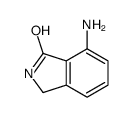 7-氨基异吲哚啉-1-酮结构式