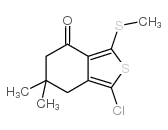 1-chloro-6,6-dimethyl-3-methylsulfanyl-5,7-dihydro-2-benzothiophen-4-one Structure