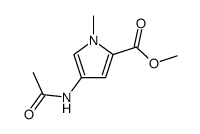 1H-Pyrrole-2-carboxylicacid,4-(acetylamino)-1-methyl-,methylester(9CI) picture