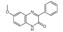 6-methoxy-3-phenyl-1H-quinoxalin-2-one结构式