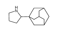 2-(1-adamantyl)pyrrolidine(SALTDATA: HCl) structure