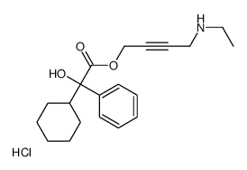 (S)-N-Desethyl Oxybutynin Hydrochloride Structure