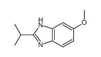 1H-Benzimidazole,5-methoxy-2-(1-methylethyl)-(9CI) picture