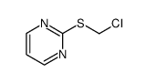 2-((Chloromethyl)thio)pyrimidine结构式
