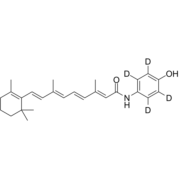 Fenretinide-d4 structure