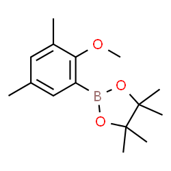 3,5-Dimethyl-2-methoxyphenylboronic acid pinacol ester structure