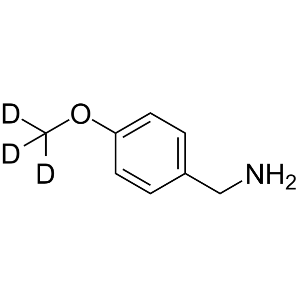 4-Methoxybenzylamine-d3 Structure