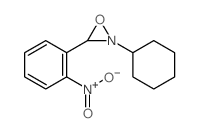 Oxaziridine,2-cyclohexyl-3-(2-nitrophenyl)- Structure