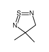 3,3-dimethyl-1$l^{4}-thia-2,5-diazacyclopenta-1,5-diene结构式