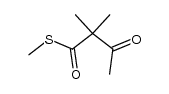 dimethyl-2,2 oxo-3 thiolbutanoate de methyle Structure