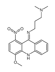 4-methoxynitracrine结构式