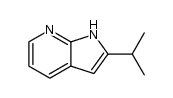 2-(1-Methylethyl)-1H-pyrrolo[2,3-b]pyridine Structure