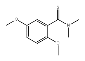 Benzenecarbothioamide, 2,5-dimethoxy-N,N-dimethyl- picture