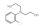 Ethanol,2,2'-[(2-chlorophenyl)imino]bis- structure