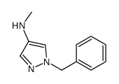 1-Benzyl-N-methyl-1H-pyrazol-4-amine结构式