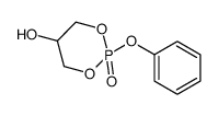 2-oxo-2-phenoxy-1,3,2λ5-dioxaphosphinan-5-ol Structure